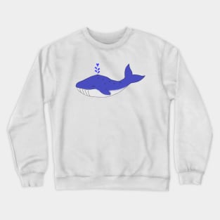 Loving Whale Crewneck Sweatshirt